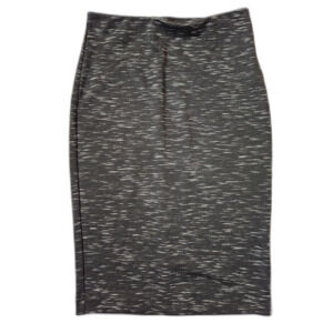 Mossimo Women’s XS Gray Space Dye Knit Pencil Skirt Stretch